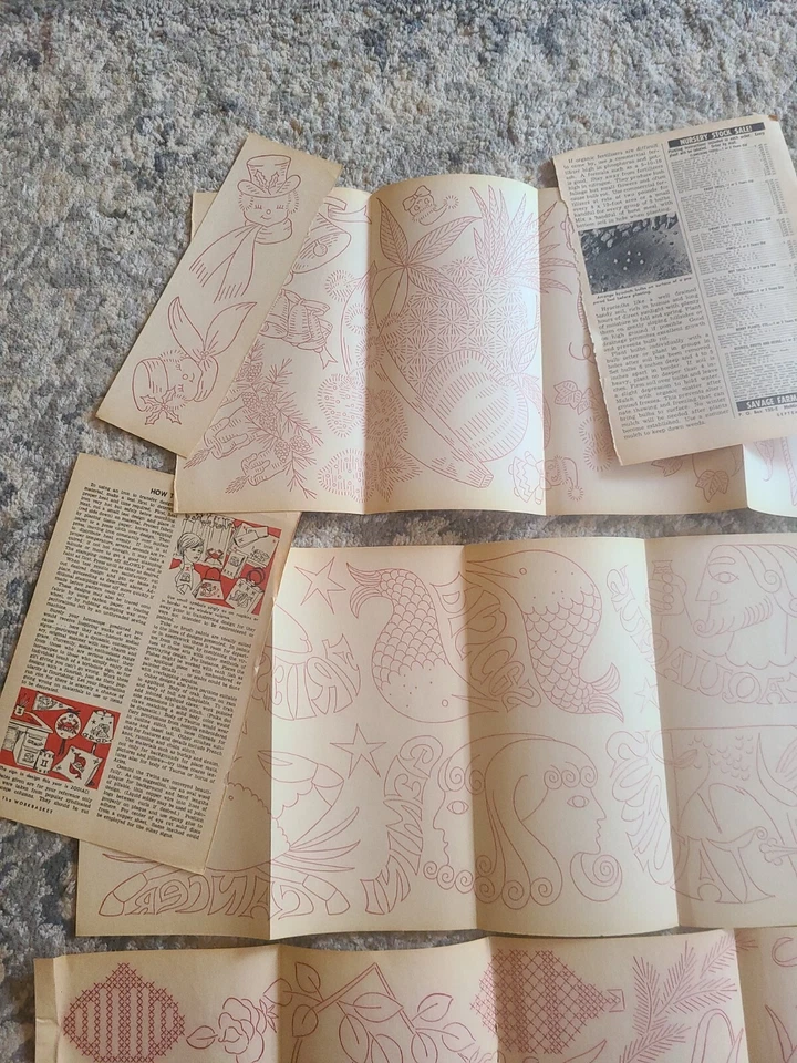 Mixed Lot of 11 Sewing Pattern Paper. Some with design sheets. Great Condition - Image 4 of 4