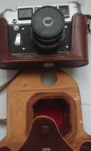 FED 4 Vintage 35mm Rangefinder Film Camera + Industar-61 Lens USSR + Case