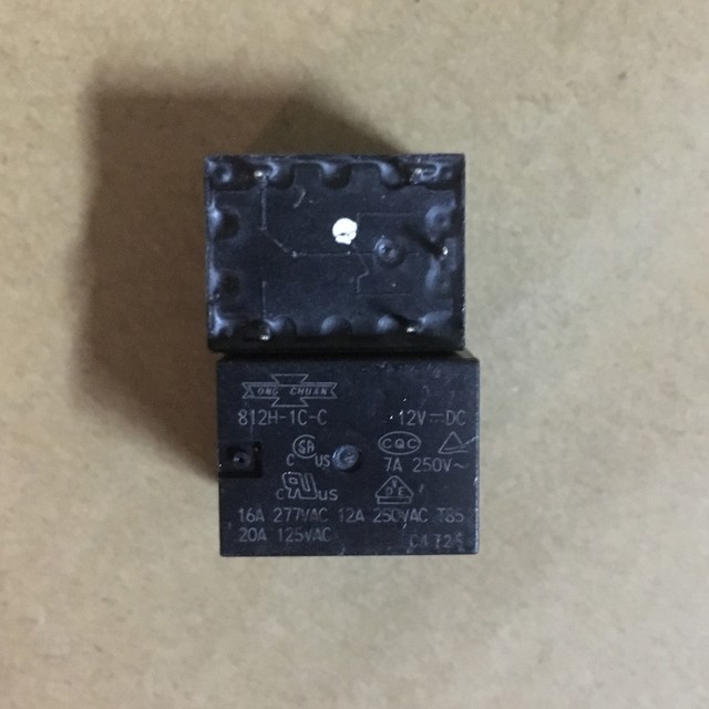 Реле 812h 1c c