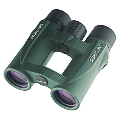 Sightron SII Series Blue Sky Binocular 8x32mm Roof Prism BAK4 Glass Green Rubber