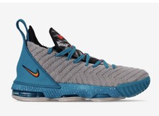 Nike Lebron XVI 16 GS South Beach Youth US 7 Basketball AQ2465-076 Gray 160