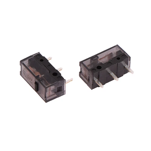 2PCS Kailh GM8.0 Micro Switch 80M Million Times Life Gaming Mouse 3Pin Black Dot