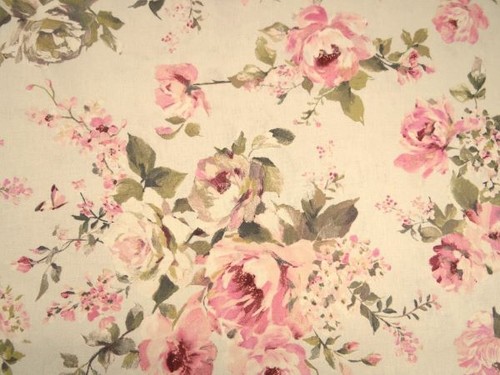 0,50 m Dekostoff Pflanzen Rosen Iris Blümchen Stoff Meterware B - Bild 2 von 16