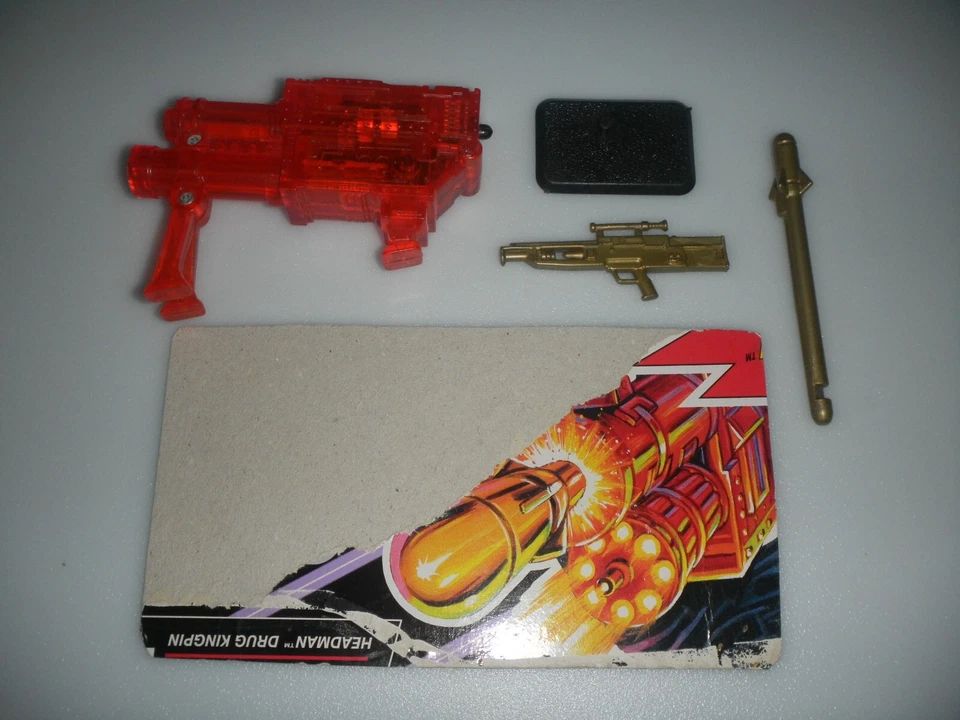 Figura Cobra DEF Headman v1 1992 de colección G.I. GI Joe Lote 3.75 ARAH 100% Completo Foto 2 de 4