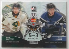 2012-13 ITG Heroes and Prospects Memorial Cup #MC2 Seth Griffith Ryan Tesink
