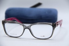 NEW GUCCI GG 3683 4UG GREY PINK CLEAR AUTHENTIC FRAMES SUNGLASSES 53-15