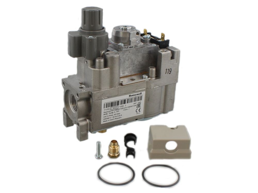 Honeywell V4600C1086 1/2"" Gas Valve V46001029 062623 BAXI - NEW