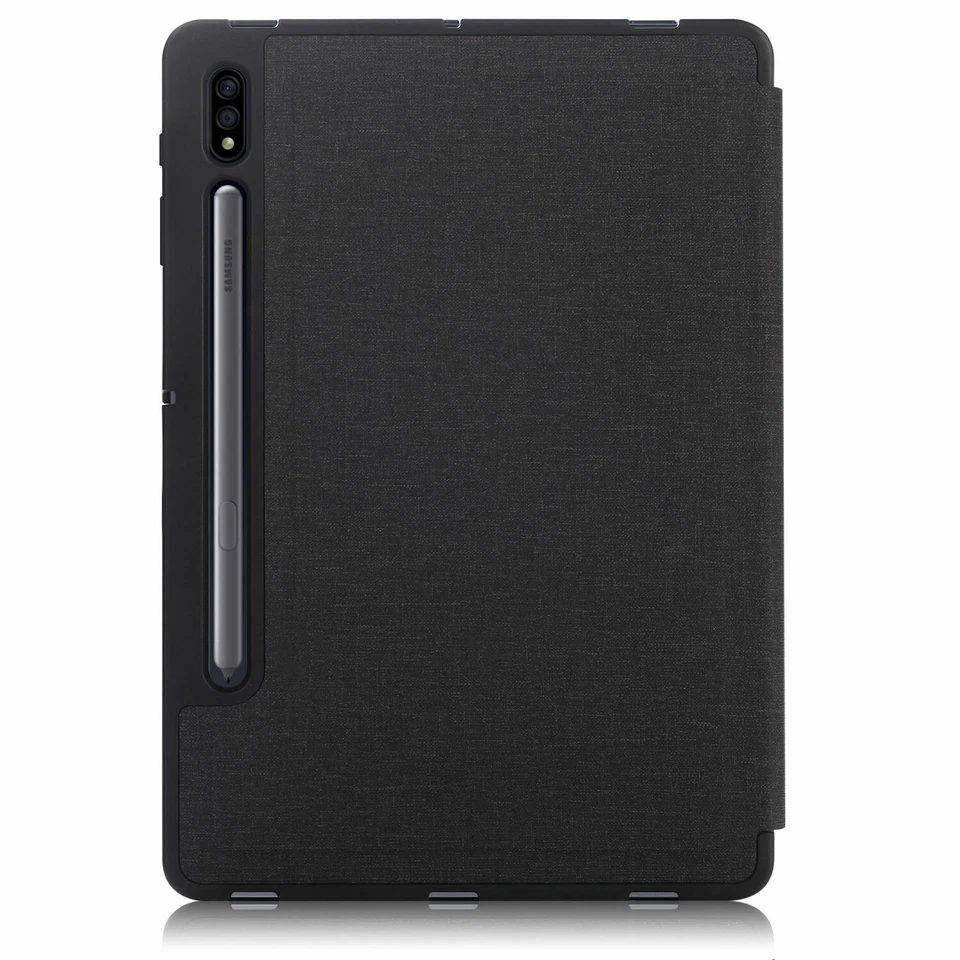 For Samsung Galaxy Tab S8 S8+ S7 + FE Transformer Stand Leather Smart Case Cover - Image 4 of 4