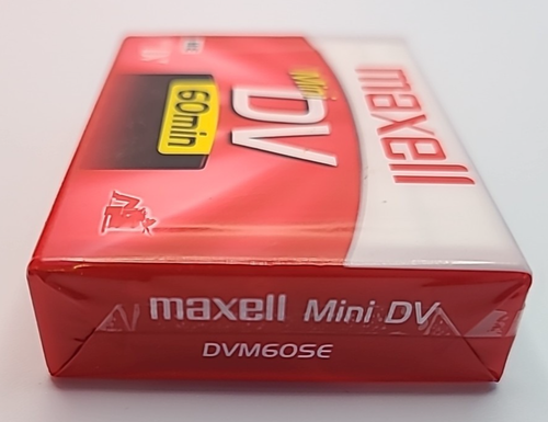 Maxell Mini DV 60 min bande vierge DVM60SE neuf scellé caméra caméscope 90 min LP - Photo 4 sur 6