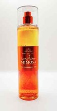 BATH  BODY WORKS SUNSHINE MIMOSA FINE FRAGRANCE BODY MIST SPRAY 8 OZ .