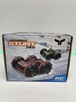  Amphibious RC Car for Kids-Waterproof 2.4 GHz 4WD