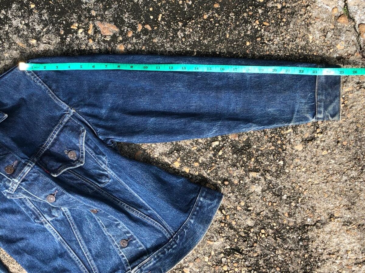 Vintage Levi's 557XX 1st Model Type-3 BigE 60's Jacket Blue Vintage Levi's 557XX 1st Model Type-3 BigE 60's Jacket Blue