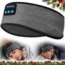 Sleep Headphones Bluetooth Headband Earphones Wireless Sleeping Headphones He...