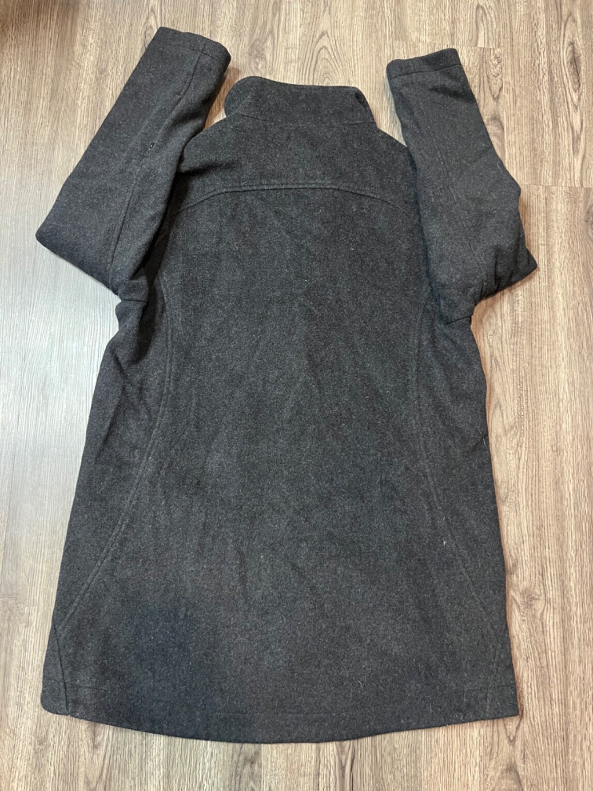 Pendleton Jacket Womens Large Grey Wool Over Coat - image 12