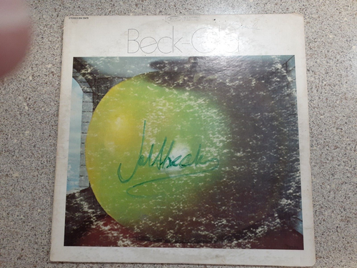 Jeff Beck Autograph LP/Beck-Ola - Picture 2 of 6