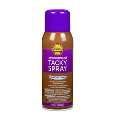 Aleene's 10oz Repositionable Tacky Spray Dries Clear No Residue Lightweight A...