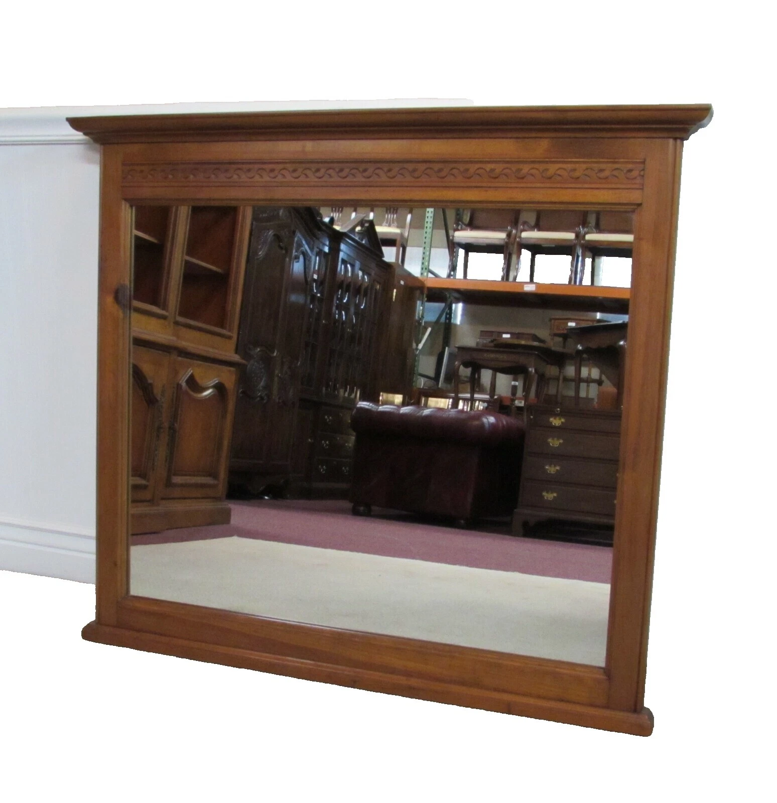 Estructura de pino país espejos para decoración del hogar