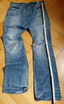Herren Jeans Hose SICKO19  Zerrissene Denim mit Rissen Destroyed TOP