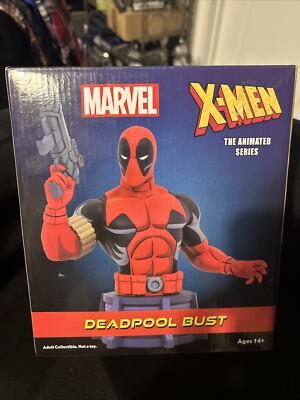 Diamond Select/Marvel Animated XMen Deadpool Bust 1000/3000 BRAND NEW IN BOX
