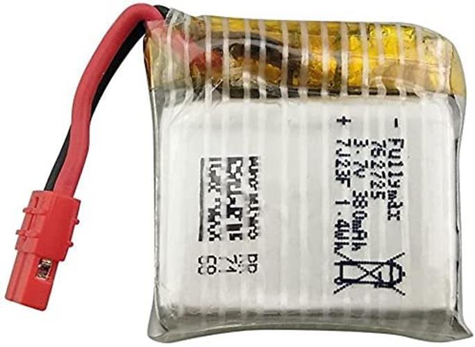 YUNIQUE Batterie Li-Po 3.7V 1800mAh 25C – Connecteur JST – Compatible JJRC H11D, H11C, HQ898B – Haute Capacité