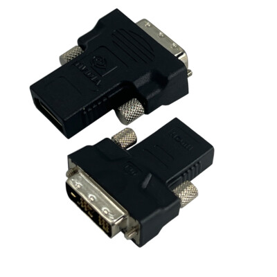DVI to HDMI Cable Adapter 18+1 Single Link DVI to HDMI Converter for Nvidia AMD