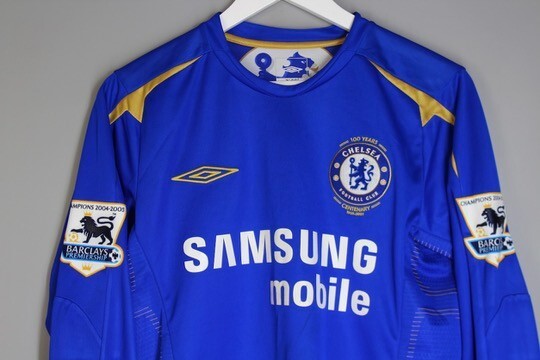 Maillot De Football Chelsea 2005-2006 - Domicile - Umbro - Taille L - Homme - Bleu