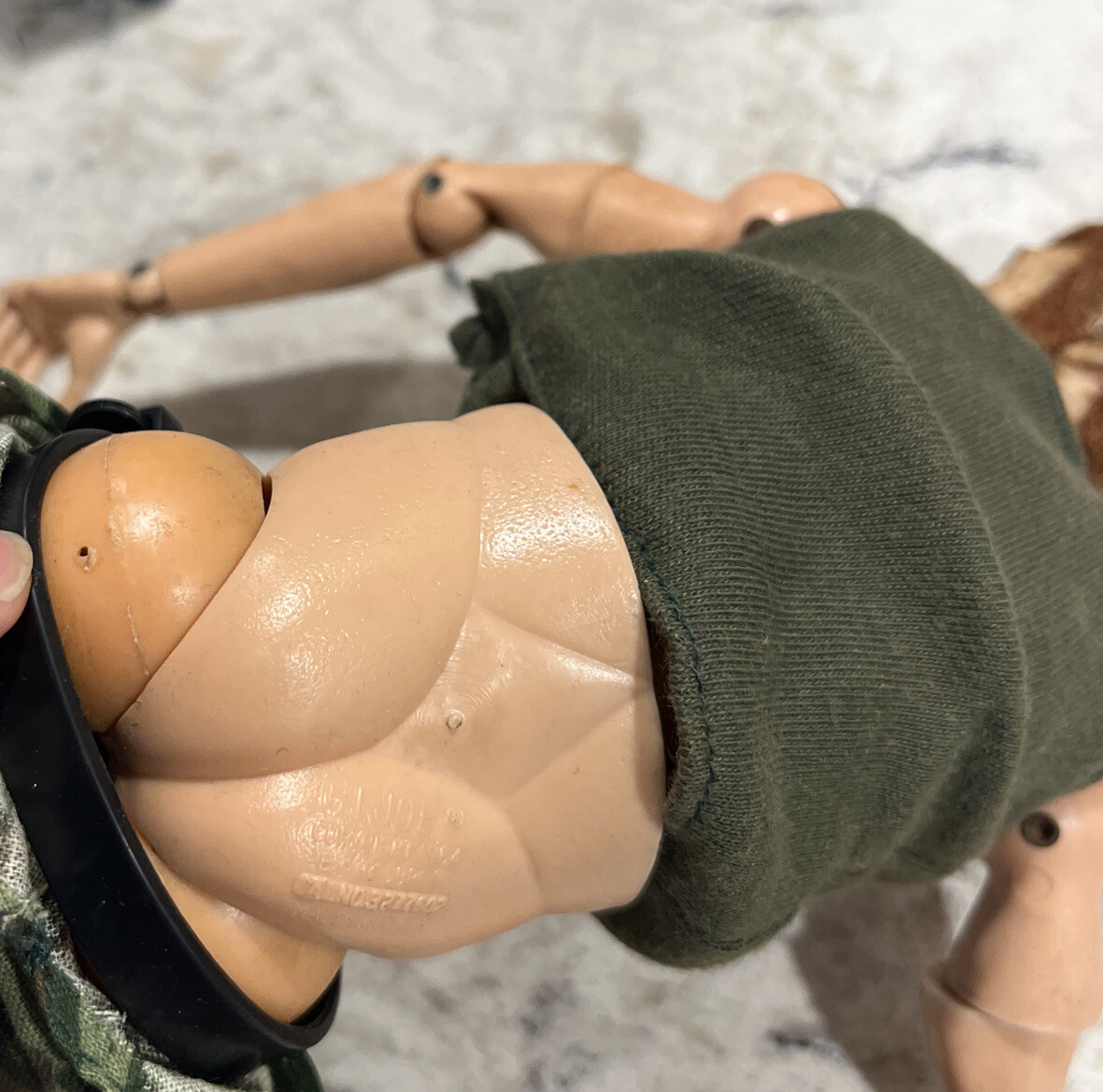Vintage Hasbro G.I.JOE Doll 1964 (Red Fuzzy Beard & Hair) | eBay