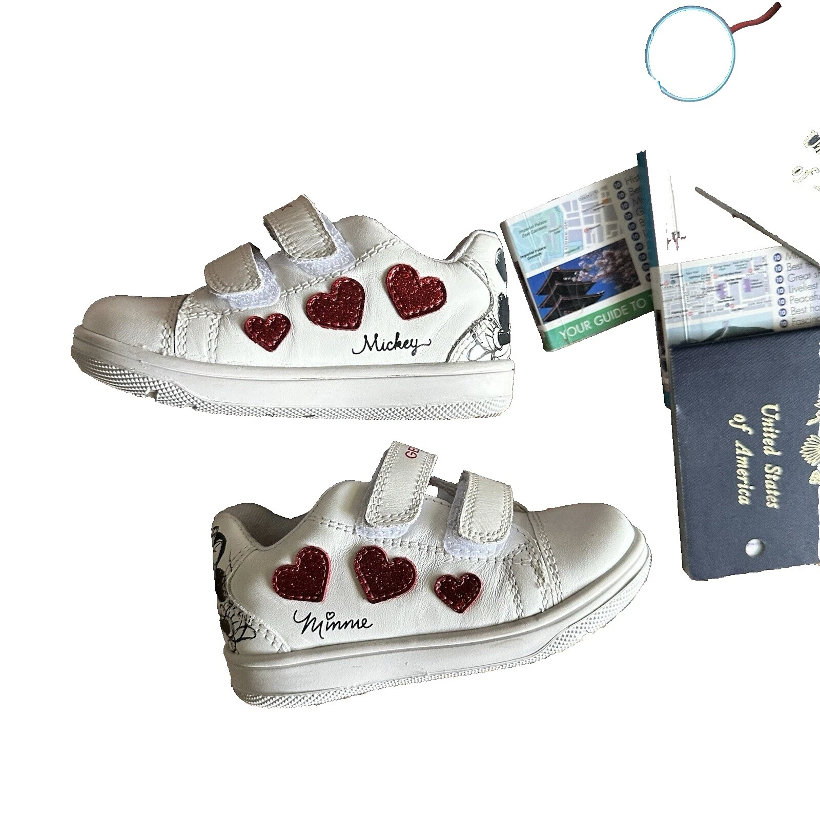 Zapatos de bebé blanco Geox