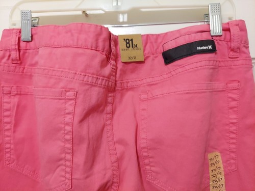 Nwts $59 Hurley 81 Ladies Size 32/13 Peach Skinny Legging Jeans Pants - Picture 7 of 9