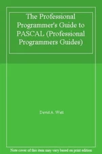 PROFESSNL PROGRAMM GUIDE PASCAL PB (Professional Programmers Gui