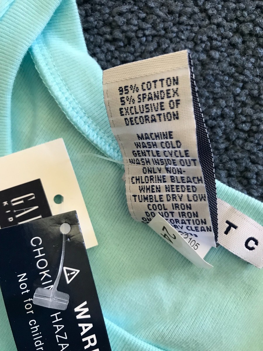 New VTG Y2K Gap Girls Kids Blue Stretch Rhinestone Short