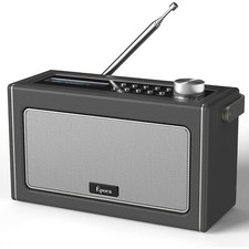 i-box Epoca Portable DAB/DAB+ And FM Radio With Bluetooth Speaker 2x 3W Stereo
