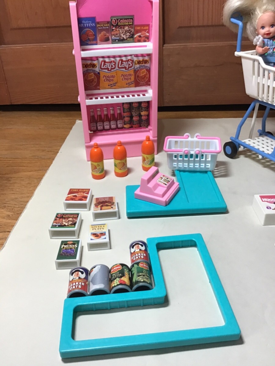 Barbie Babysitter Barbie Baby Grocery Shopping Game Barbie Baby