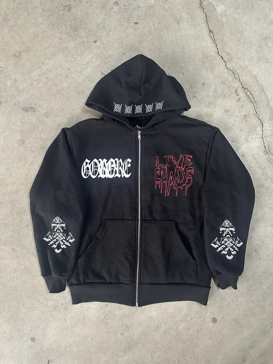 Ken Carson A Great Chaos Tour Zip Up Hoodie | eBay