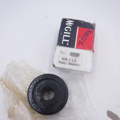 McGill 3-1/2'' Crowned  & Flat Yoke Roller PCYR-3-1/2