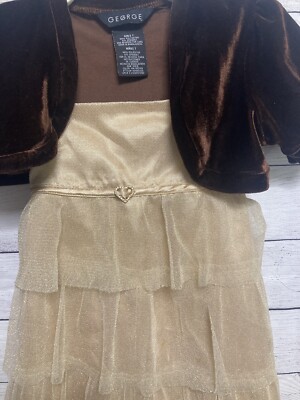 girls brown christmas dress Amazon.com: Seiciviy Girls Velvet Dress Ruffled Long Sleeve Casual Spring Fall Dress Princess Christmas Party Winter Outfits Brown: Clothing, Shoes & Jewelry