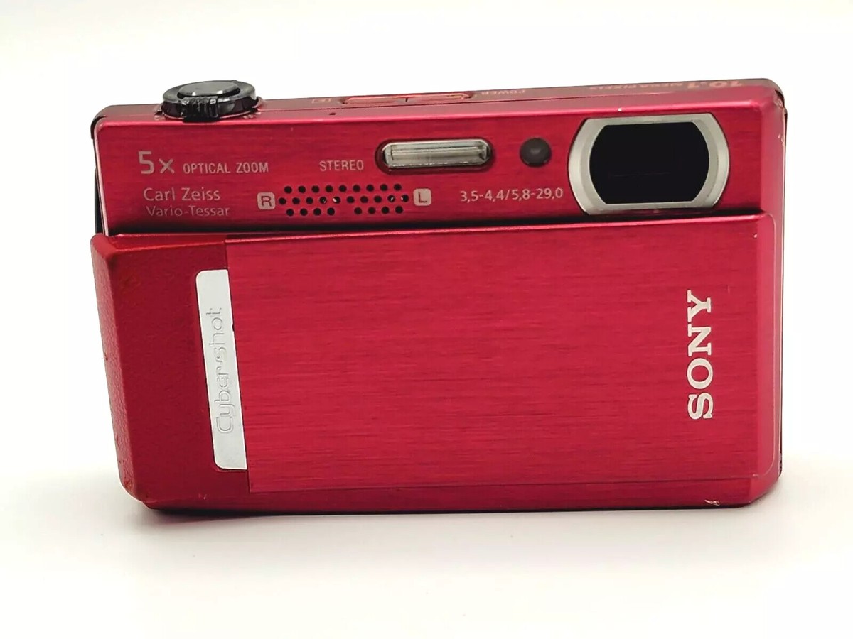 Sony Cyber-shot DSC-T500 5x zoom 10.1MP CCD Vintage Digital Camera