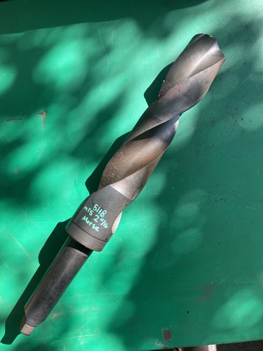 MORSE 2-11/16 MT 5 Morse Taper Drill Bit Metal Lathe Radial Drill Machinist Tool - Picture 2 of 12