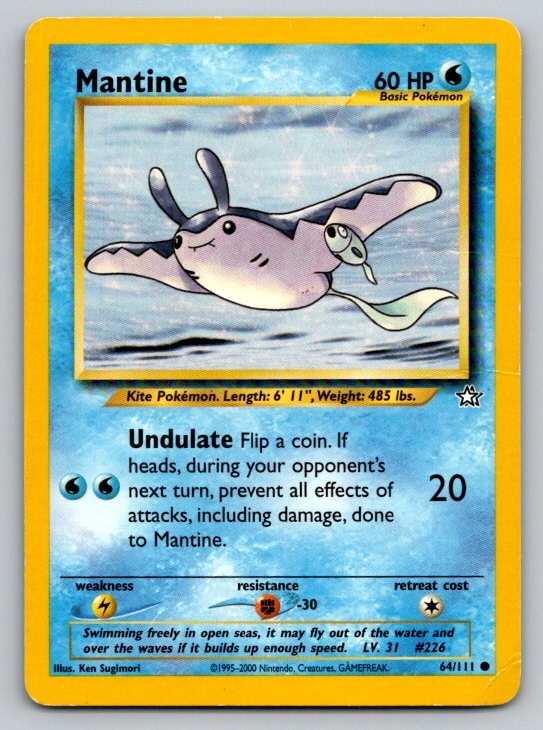 Mantine Neo Genesis 064/111 DMG Unlimited