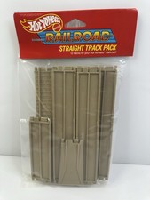 Vintage 1984 Hot Wheels Railroad Straight Tra...