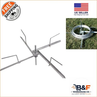 Easily Uncoil High Tensile Wire with Spinning Jenny De-Reeler - Quick Assembly