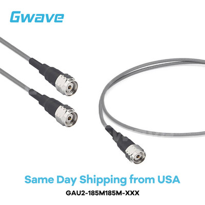 1.85mm Male to 1.85mm Male Low Loss Phase Stable Flexible Coax Cable, DC - 67GHz