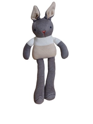Threadbear Design 12 Zoll grauer Hase Kaninchen Ostern Stofftier Plüschtier Stofftier