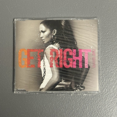 Jennifer Lopez GET RIGHT 5 TRACKS CD Australian Single Brand New Sealed Rare