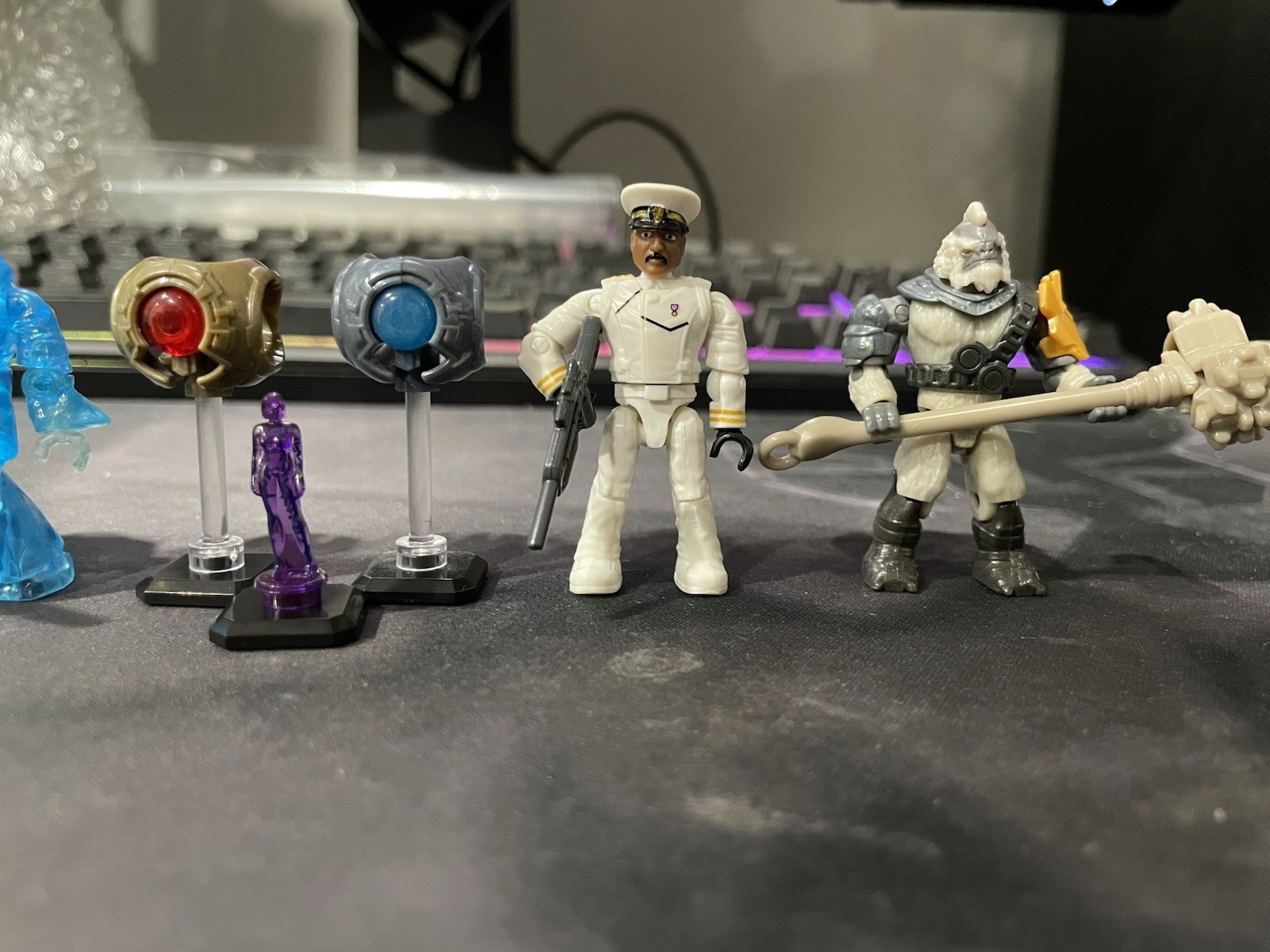 Halo Mega Construx 2 Anniversary Lot Johnson Tartarus Master Chief Spartan Spark