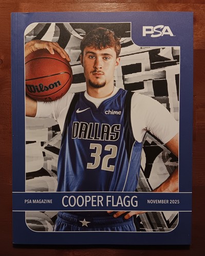 PSA Magazine Cooper Flag Cover 2025 November Vol. 47 Dallas Mavericks