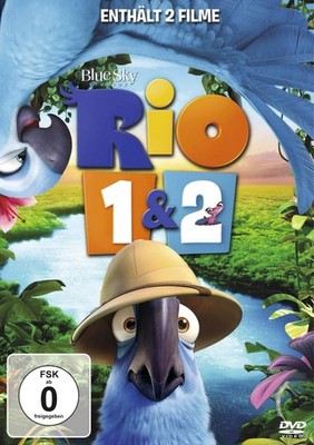 Rio 1 & 2 Collection Animation DVD