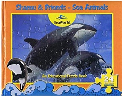 Shamu & Friends - Sea Animals, An Educational Puzzle Book, Biling