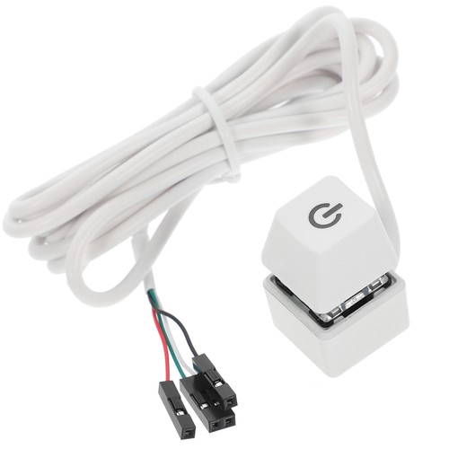 Power on Button External Pc White Motherboard Switching Push-button - 第 10/12 張圖片