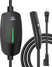 Level 1 Charger for Tesla - 16A 110V-240V Mobile Charger Connector for Tesla wi